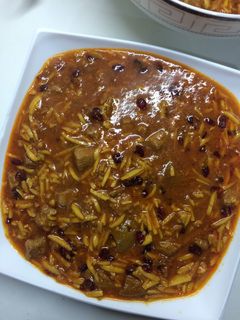 عکسی از دستور خورشت خلال