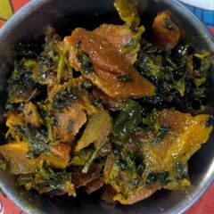 A picture of Gajar methi.