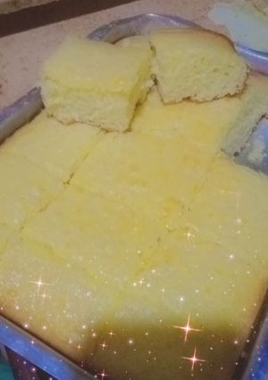 صورة لوصفة كيكة برتقال هشه
