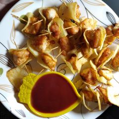 A picture of Butter Fly chicken bites.