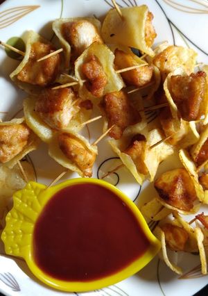 A picture of Butter Fly chicken bites.