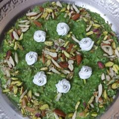 A picture of Kaddu ka halwa.