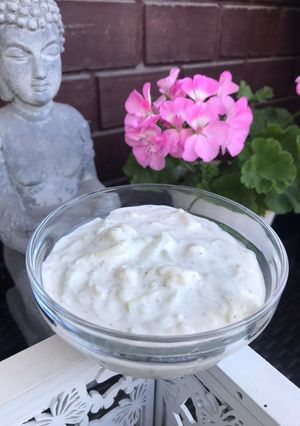 Görög fetás tzatziki 🥒 recept fotója
