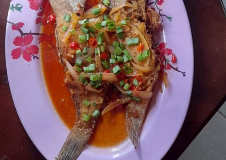 Resep Terbaik Ikan kerapu saus thailand Mantul Banget