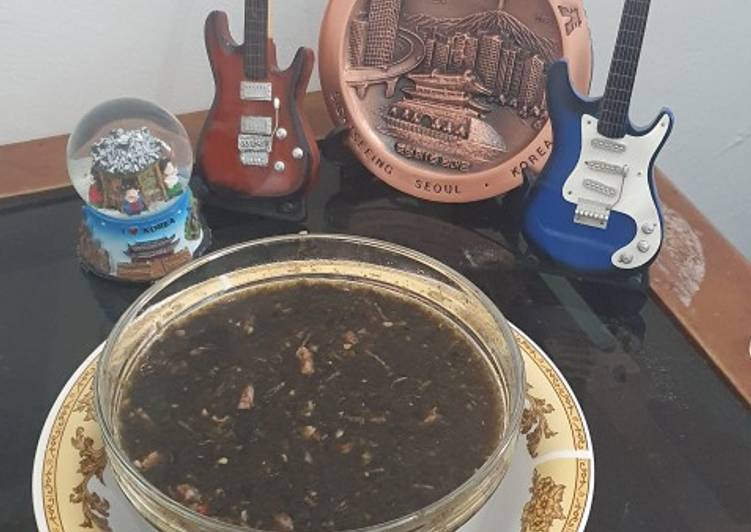 Sup Rumput Laut Daging