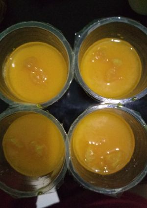 Foto resep Pudding Silky Mango