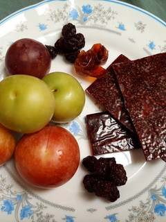 عکسی از دستور لواشک آلوچه و آلبالو🍒😋