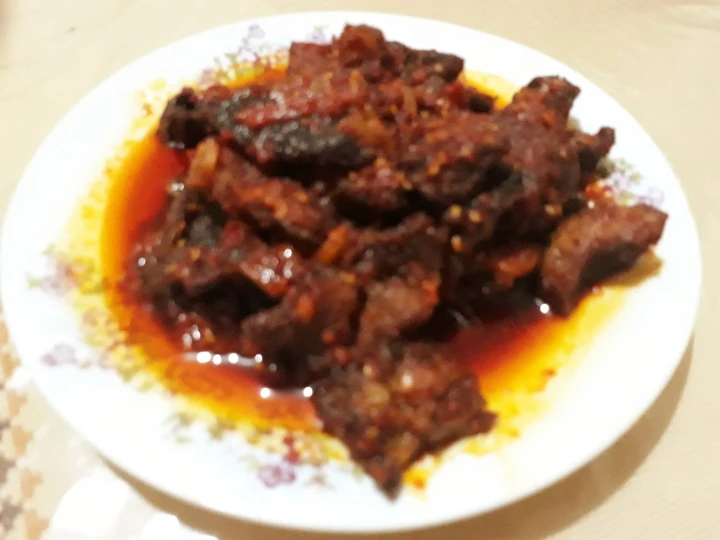 Langkah Gampang Menyiapkan Resep Daging sapi goreng balado Anti Ribet, Lezat