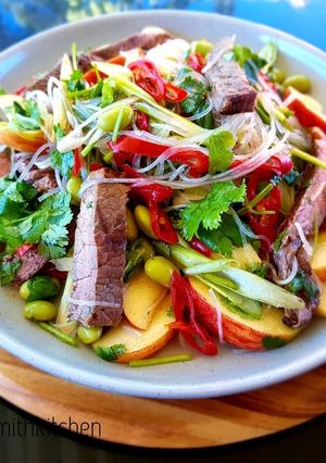 A picture of Beef Salad.