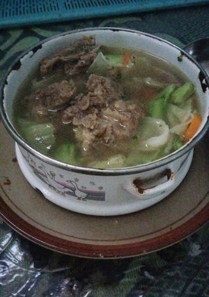 Foto resep SOP daging sapi