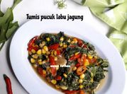 Gambar tumis pedas pucuk labu