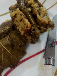 عکسی از دستور دلمه برگ مو