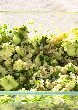Tabbouleh saláta recept fotója