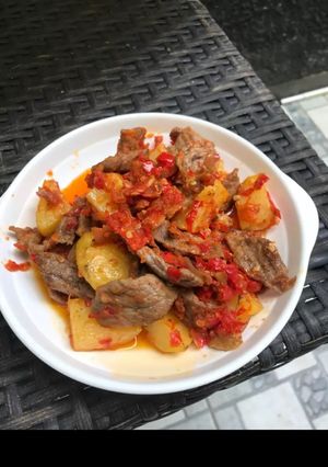 Foto resep Dendeng batokok minang