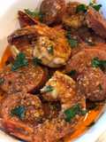 Cajun shrimp and sausage