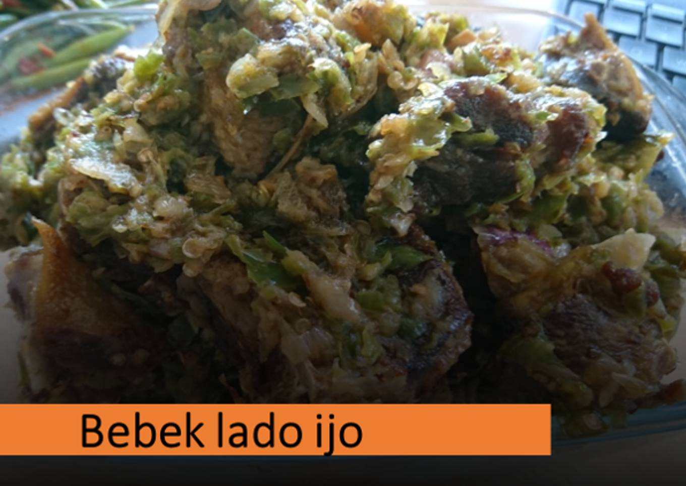 Bebek lado ijo (jualan di Belanda)