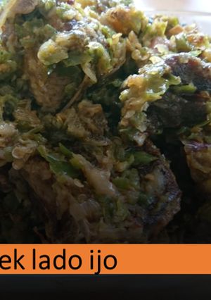 Foto resep Bebek lado ijo (jualan di Belanda)