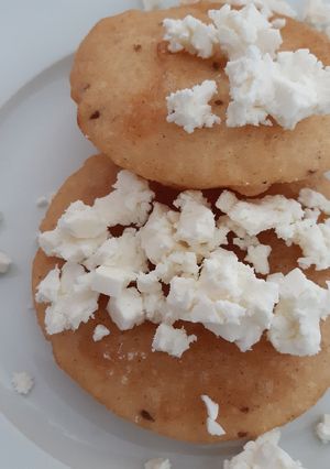 Una foto de Arepas dulce infladas #menosde10