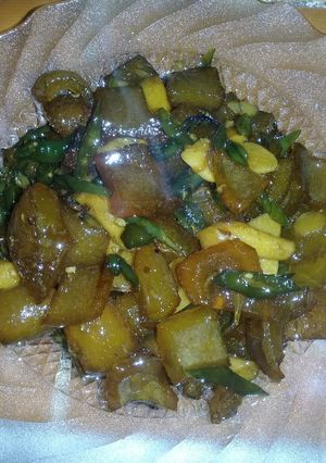 Foto resep Oseng kikil cabe ijo