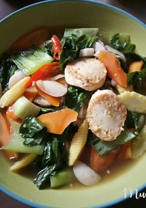 Foto resep Tofu sayur saos tiram