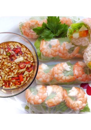 Foto resep Vietnam spring roll