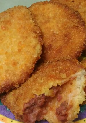 Foto resep Roti tawar goreng isi kornet