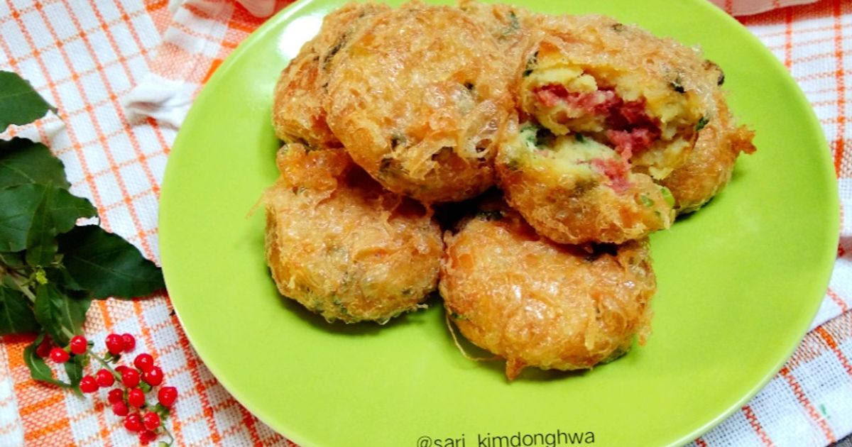 Utami Sari Resep Perkedel Isi Kornet oleh Sari Utami Kimdonghwa - Cookpad