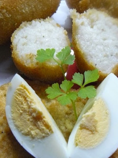 Una foto de Croquetas de arroz