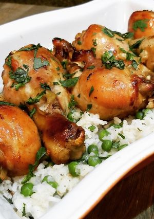 A picture of Easy Baked (Skinless) Chicken Drumsticks.