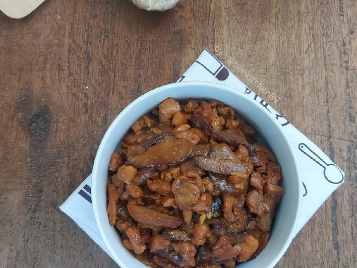 Langkah Gampang Membuat Resep Daging Ayam, Jamur Kecap (isian Bakcang / Bakpau / Topping Mie) yang Uenak Anti Ribet, Menggugah Selera