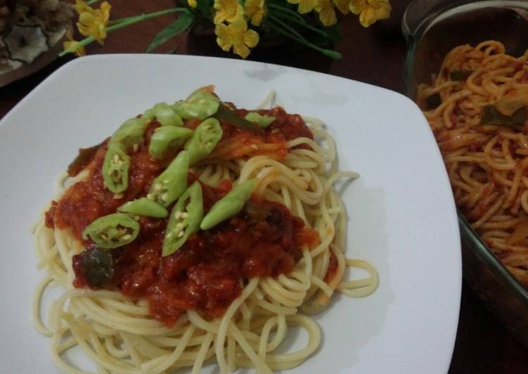 Spaghetti Sedap Mantap