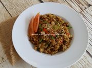 Gambar nasi goreng kari sapi
