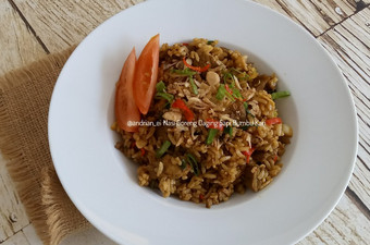 Cara Buat Nasi Goreng Daging Sapi Bumbu Kari Irit Anti Gagal