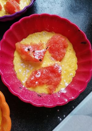 Une photo de Gratin de pomelo allégé