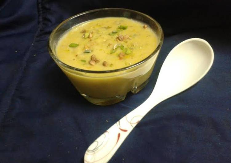 Easiest Way to Prepare Quick Besan ki kheer/ roasted chickpeas flour pudding