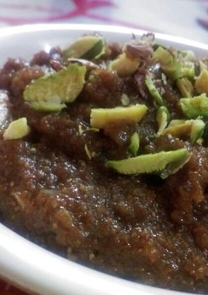 A picture of Khas-khas ka halwa.