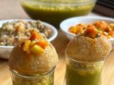 Double Mango 🥭 Pani Puri (Summer street food with a fruity twist)