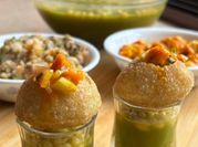 A picture of aloo chana puri