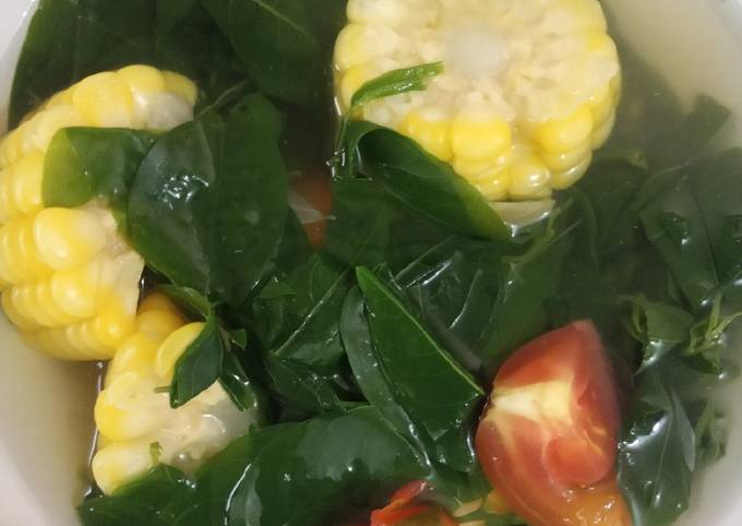 Cara Buat Sayur bening katuk+jagung Manis Murah