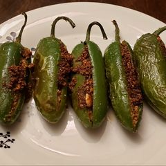 A picture of Stuffed Green Peppers.