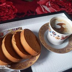 A picture of Creamy Irani chai full of flavours.