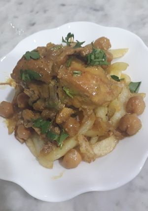 صورة لوصفة كباب تقليدي