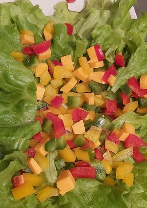 Une photo de Salade composée