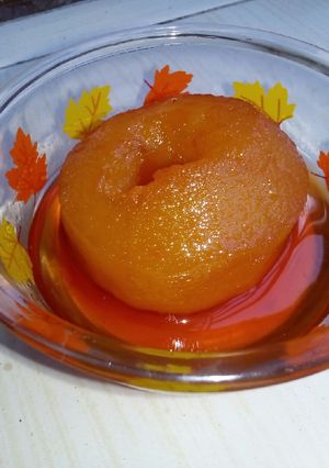 عکسی از دستور مربا سیب درسته