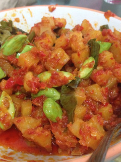 Foto resep Sambel goreng kentang pete