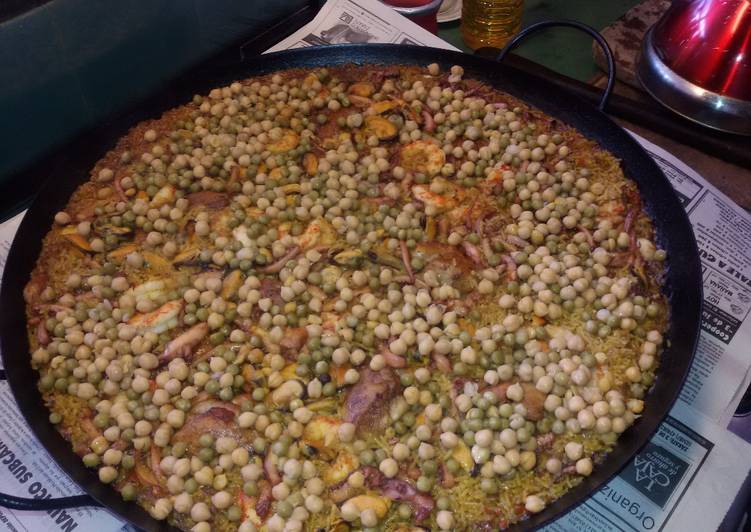 Paella a la Mendocina