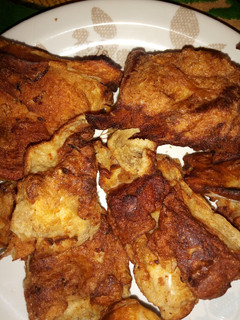 Soyayyen bread da kwai ainihin hoton girkin