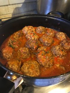 Una foto de Albóndigas de soja