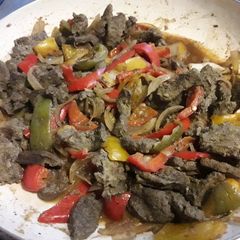 A picture of Easy Beef Liver, Alexandrian liver style.