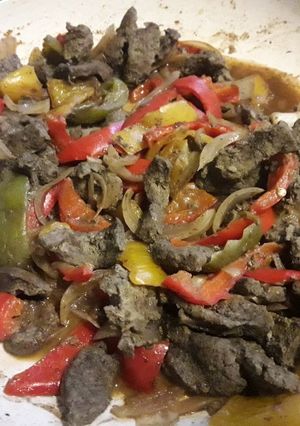 A picture of Easy Beef Liver, Alexandrian liver style.